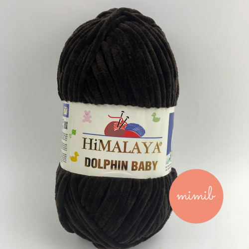 Dolphin Baby 80343 -sötétbarna